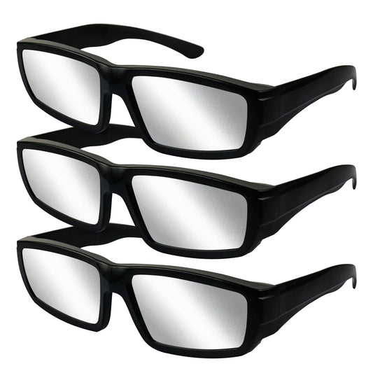 Biniki Solar Eclipse Glasses - ISO 12312-2:2015(E) & CE Certified, Durable Plastic Eclipse Glasses for Direct Sun Viewing